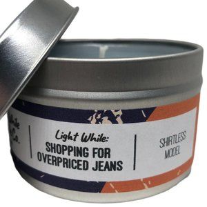 6oz Tonka and Oud Scented Tin Candle